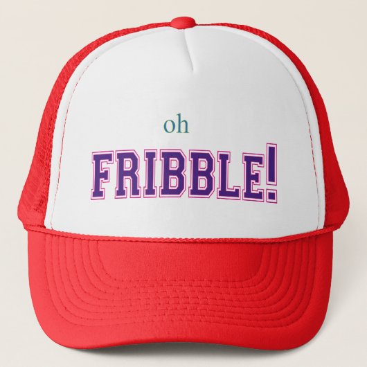 Oh, Fribble! Trucker Pet (Voorkant)