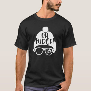 Oh Fudge   Funny Geek Kerstmis Lover T-shirt