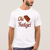 Oh Fudge! Funny Ice Cream Fudgesiche Summer T-shirt (Voorkant)