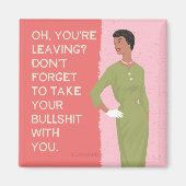 Oh, ga je weg? magneet (Voorkant)