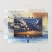 Oh geef Bedankt Briefkaart (Voorkant / Achterkant)