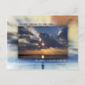 Oh geef Bedankt Briefkaart (Voorkant)