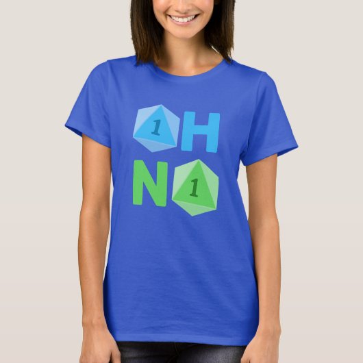 Oh geen grappig D20 T-shirt (Voorkant)