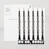 oh geen oboe briefkaart (Voorkant / Achterkant)