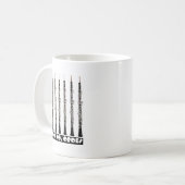 oh geen oboe koffiemok (Voorkant links)