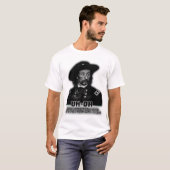 Oh George Armstrong Custer kleine grote hoorn T-shirt (Voorkant volledig)