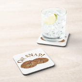 Oh (Ginger) Snap Amish PA Dutch Gingersnap Cookies Bier Onderzetter (Rechterzijde)