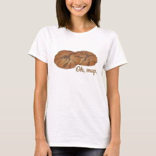 Oh (Ginger) Snap Amish PA Dutch Gingersnap Cookies T-shirt