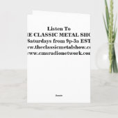 "Oh God, die Grote" Wenskaarten is! Kaart (Achterkant)