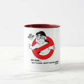 "OH GOD... GB" PLANET BIERWAGEN COFFEE MOK (Midden)