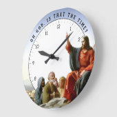 Oh God is dat de tijd? Funny Jesus Clock Grote Klok (Hoek)