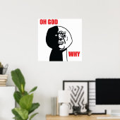 Oh God... Poster (Thuiskantoor)