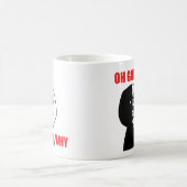 Oh God waarom Guy Rage Face Meme Koffiemok (Center)