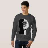 Oh God waarom Guy Rage Face Meme Trui (Voorkant volledig)