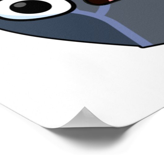 Oh Goed Broekje Grappig Ondergoed Pun  Poster (Hoek)