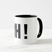 Oh ! grappige mok koffie mok cadeau idee (Voorkant rechts)