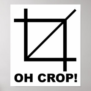 Oh Grappige Oogst Poster