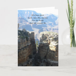 Oh Grote Geest Notecard Kaart