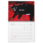 Oh Hai Cat Calendar Kalender (Jan 2026)
