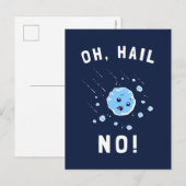 Oh Hail No Briefkaart (Voorkant / Achterkant)