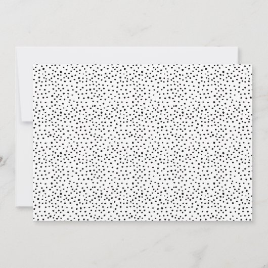 Oh Hallo baby moderne multi-fotofilm rol Aankondiging (Achterkant)