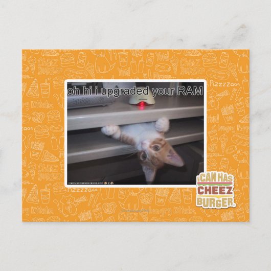 oh hallo bevorderde ik uw RAM Briefkaart (Voorkant)