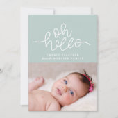 Oh hallo script nieuwjaars foto (Voorkant)