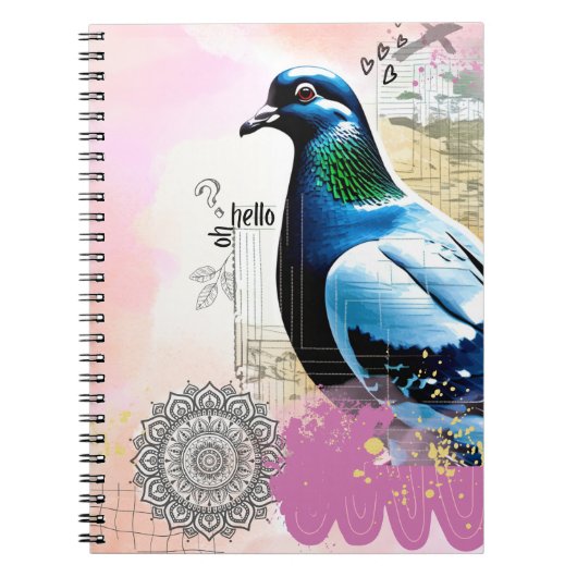 Oh Hallo Vogel | Notitieboek (Voorkant)