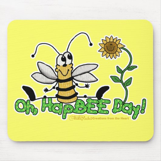 Oh HapBee Day Muismat (Voorkant)