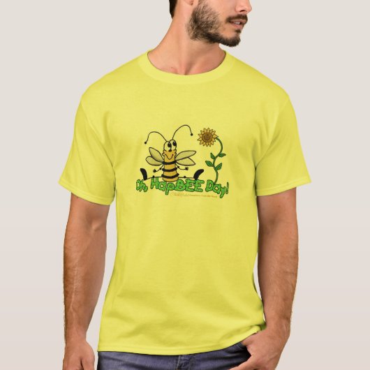 Oh HapBee Day T-shirt (Voorkant)