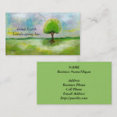 Oh Happy Day Business Profile-kaarten van schilder Visitekaartje (Voorkant / Achterkant)