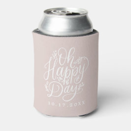 Oh Happy Day Floral bruiloft Koelbox Blikjeskoeler