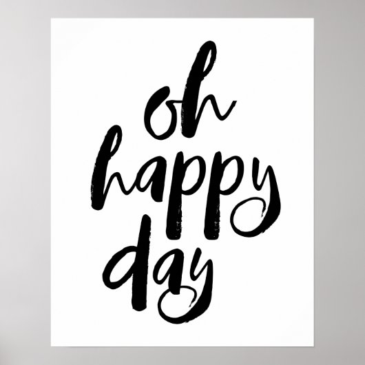 Oh Happy Day Poster (Voorkant)