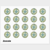 Oh Happy Day Ronde Sticker (Vel)