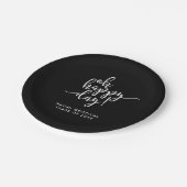 Oh Happy Day Script-Afstuderen Papieren Bordje (Gekanteld)