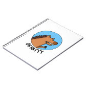 Oh Hayyyy Grappige Paarden Punt Notitieboek (Linkerzijde)