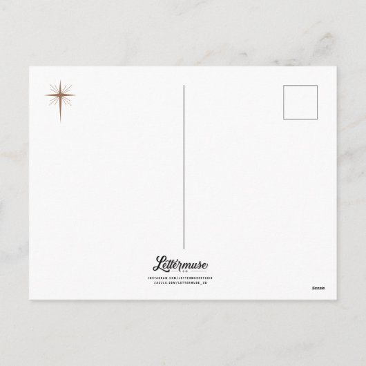 Oh Heilig Briefkaart (Achterkant)