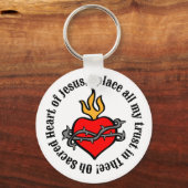 Oh heilig hart van Jezus.. Sleutelhanger (Voorkant)