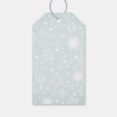 Oh Heilige Nacht Custom Religieuze Kerstmis Cadeaulabel (Achterkant)