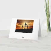 Oh Heilige Nacht, de Kerstkaart van Jesus van het Feestdagen Kaart (Achterkant)