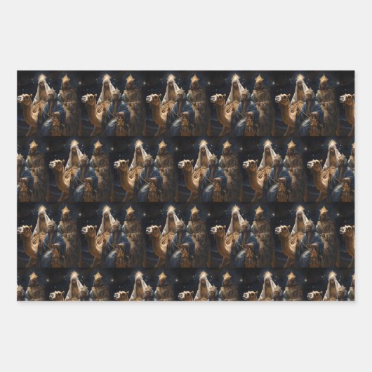 Oh, heilige nacht! Oh Night Devine Inpakpapier Vel (Voorkant)