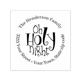 Oh Heilige Nachtingang Adres Zelfinkend Stempel