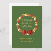 Oh Heilige Night Lyrics Design Kaart (Voorkant / Achterkant)