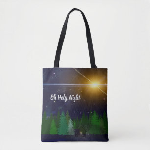 Oh Heilige Nnight/Het is de reden voor de Seizoen Tote Bag