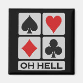 Oh hel magnet (Voorkant)