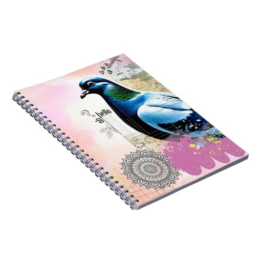 Oh Hello Bird | Notebook Journal Notitieboek (Rechterzijde)