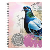 Oh Hello Bird | Notebook Journal Notitieboek (Voorkant)