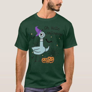 Oh Hello Halloween Pigeon Spooky Seasoneachers boy T-shirt