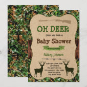 Oh herder baby shower uitnodiging (Voorkant / Achterkant)