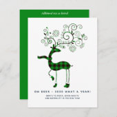 Oh hert 2020 wat een jaar! Kerstvakantie geruit (Voorkant / Achterkant)